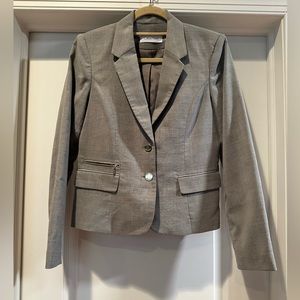 CALVIN KLEIN Flap Pocket Blazer (Size 4)